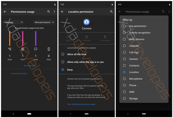 Android Q测试版上手体验:全局夜间模式到来、权限管理细致入微