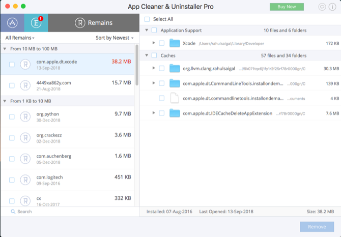 app cleaner和uninstaller pro