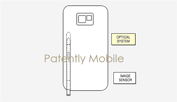 合二为一！三星S Pen新专利曝光：是笔更是光学变焦相机