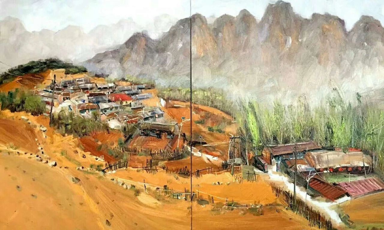 阳光使者 | 绿树村边合,青山郭外斜的小山村
