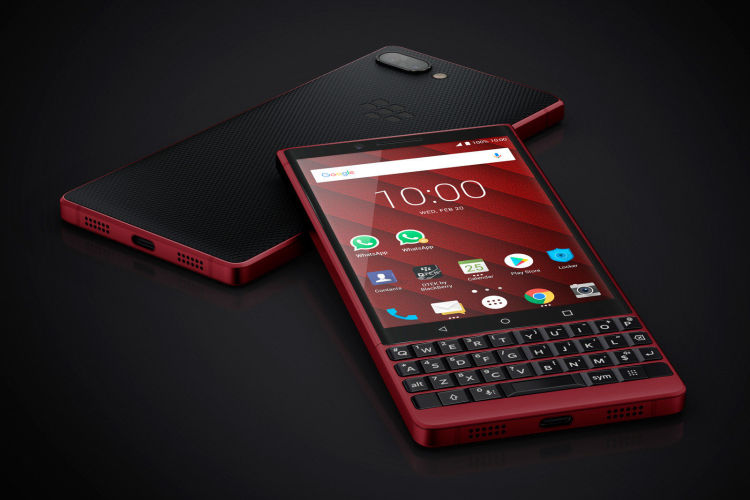黑莓推出BlackBerry KEY2红色版，配置不变价格提升