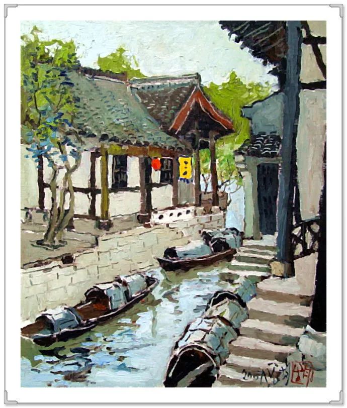 稚雅高洁--庞均油画
