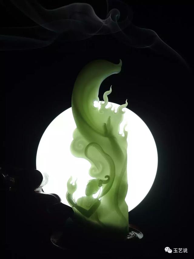飞天神女,这才是和田玉中的女神们!