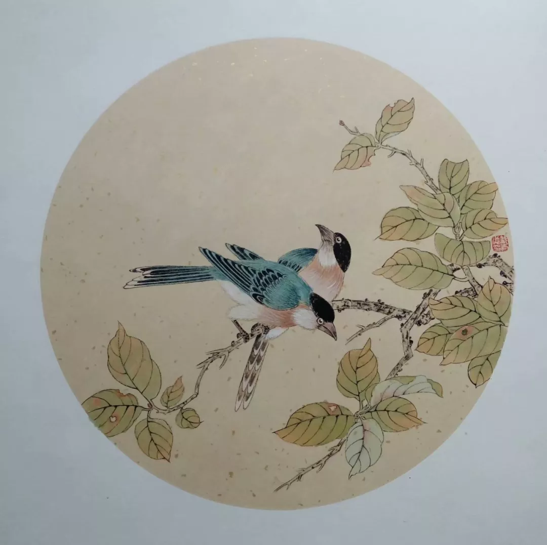 戴青池工笔花鸟小品,清新动人!