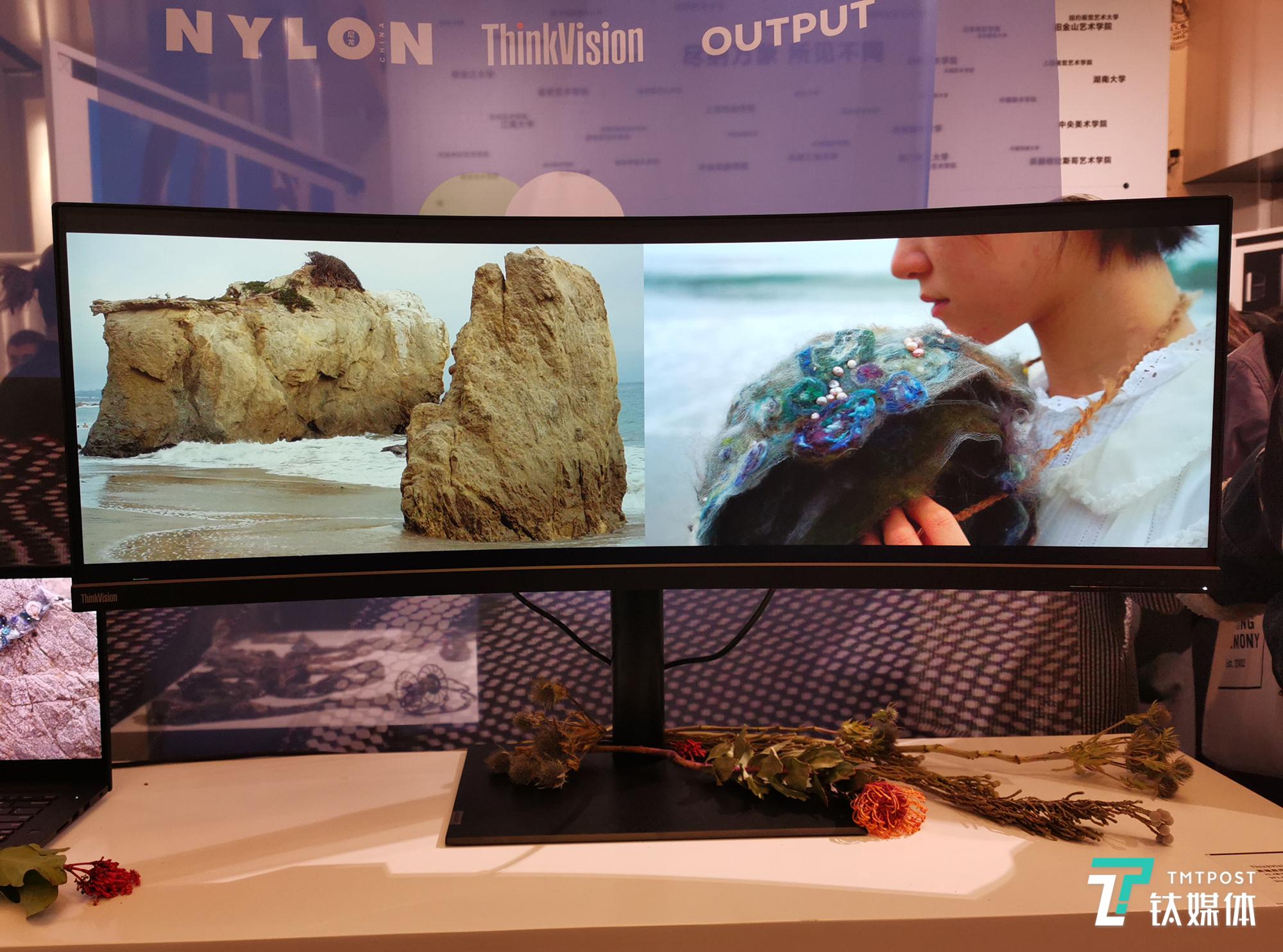 助力视觉艺术，ThinkVision P44w超宽“带鱼屏”亮相 | 钛快讯