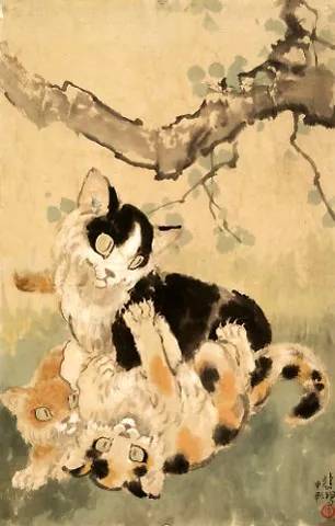 徐悲鸿画的最好的不是马而是猫_凤凰网