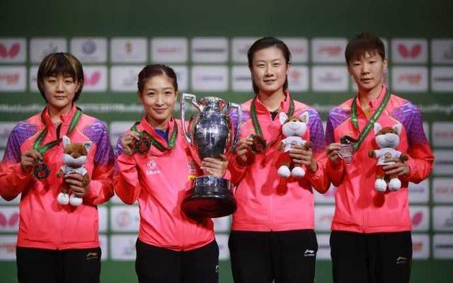 乒乓球女单5月世界排名，中国继续包揽前5，朱雨玲与队友差距拉大