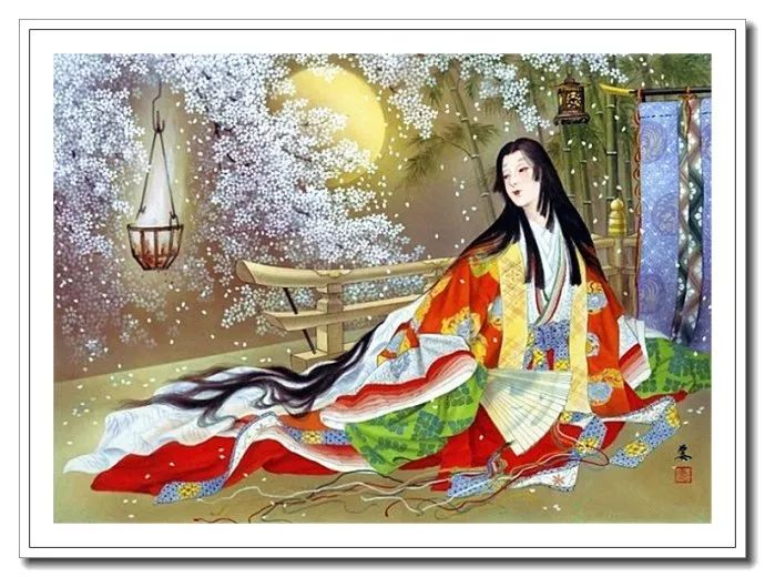 《美人绘》--森田春代日本仕女画 《美人绘》--日本画家森田春代日本仕女画作品赏析