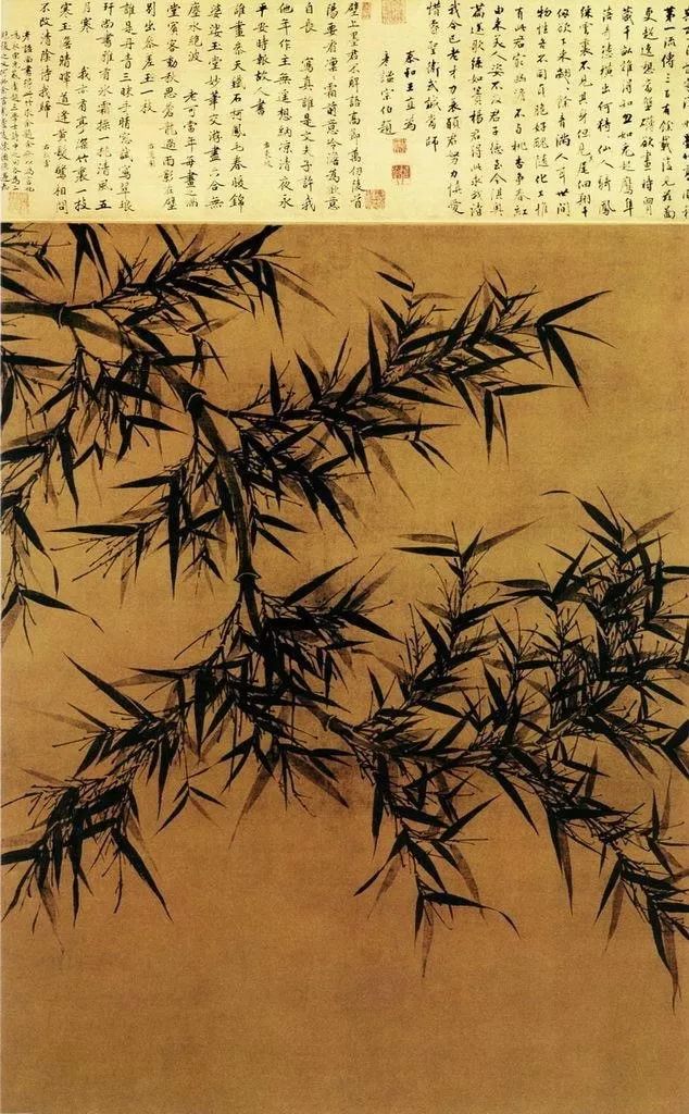 古代墨竹作品欣赏__凤凰网