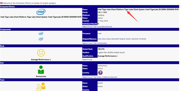 二代10nm处理器Tiger Lake曝光:双核1.5GHz