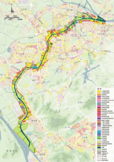 概念性土地使用规划图 概念性土地使用规划图