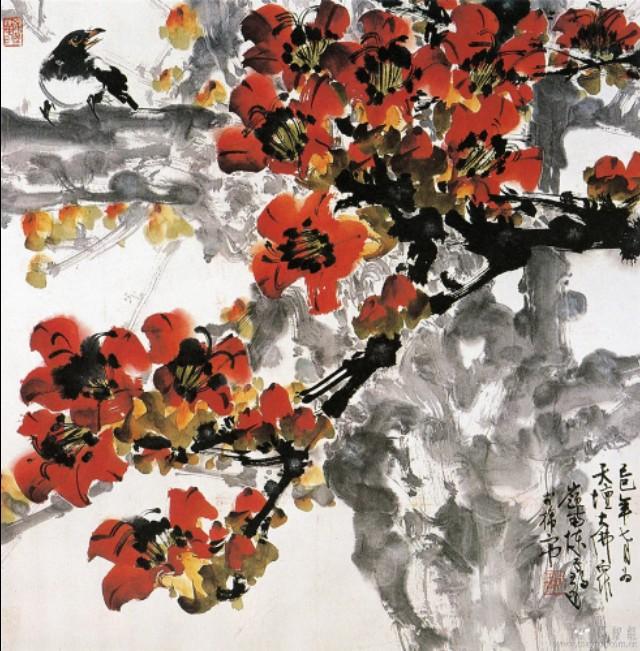 岭南陈子毅花鸟画作品选