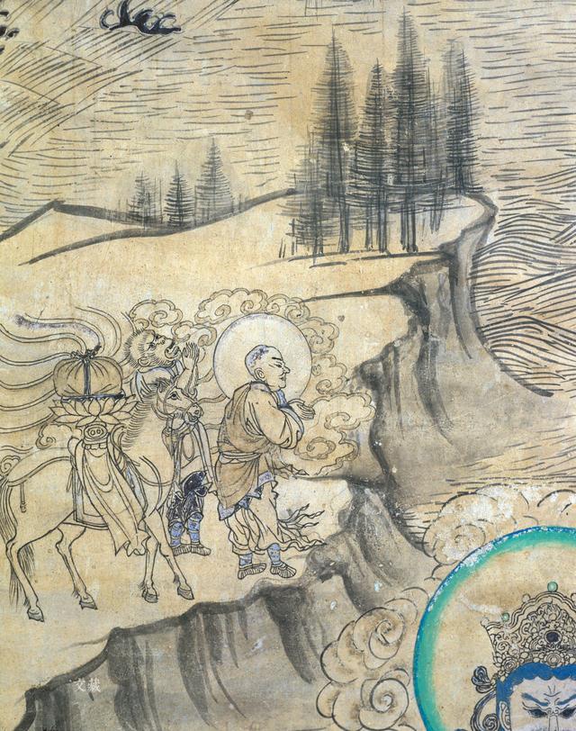 西夏 瓜州榆林窟第3窟 唐僧取经 敦煌研究院供图