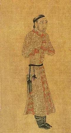 梵林文化-松赞干布鎏金铜像