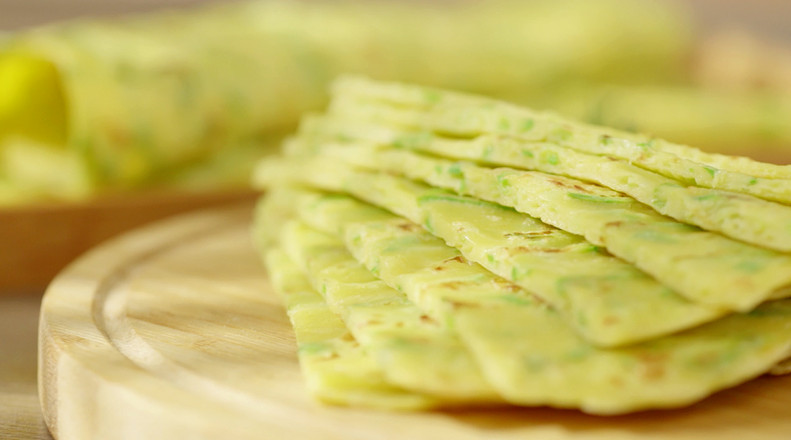 西葫芦早餐饼成品图