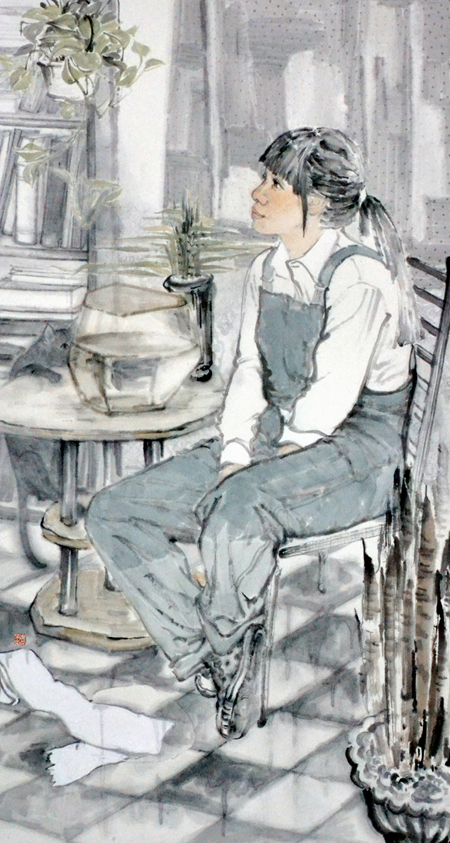 当代水墨人物画的发展,写生是其重要的介入手段,通过对不同地域的人物