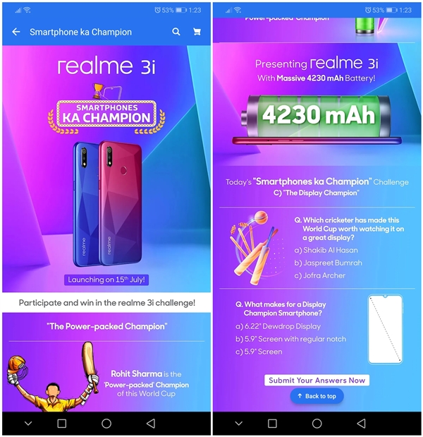 realme 3i下周发布：联发科P60加持