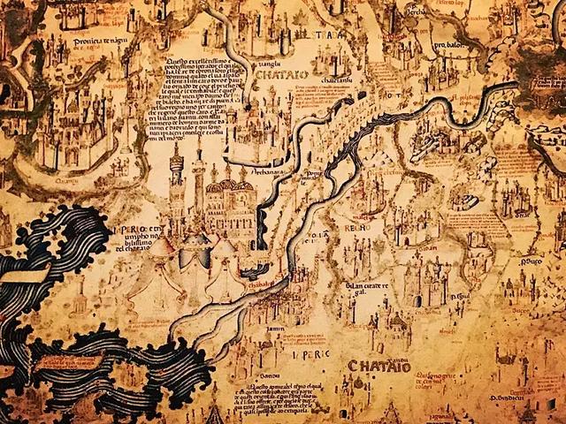 《马可·波罗游记》和颠倒的世界地图