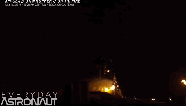 SpaceX發動機測試出現意外：星際飛船起火燃燒 科技 第1張