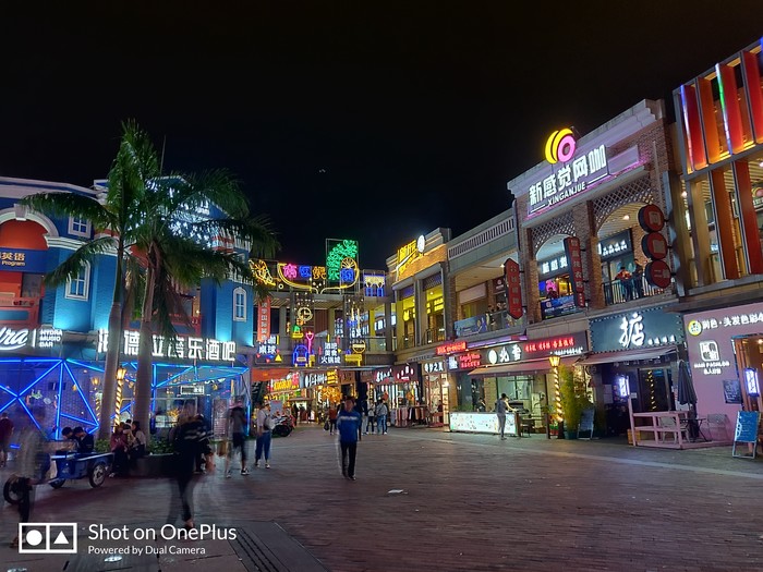 一加6T拍照体验：手持夜景，妹子自拍爱不释手
