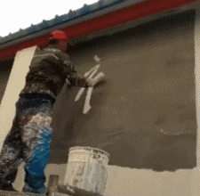搞笑gif:我以为是个王者,谁知道他是个瓜皮