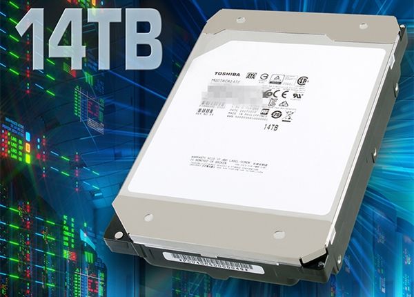 东芝推N300/X300系列新硬盘：最大14TB、9碟充氦