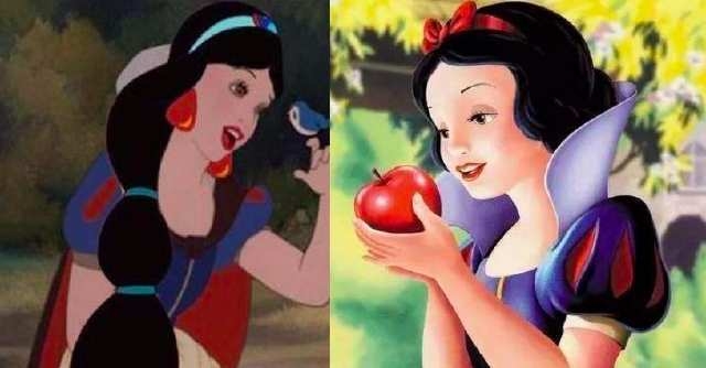 当6位迪士尼公主发型改变,白雪公主长发惊艳,灰姑娘双