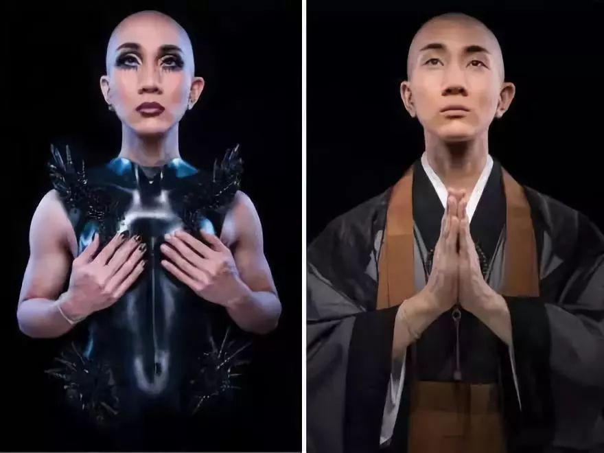 这个和尚，竟然是个公开出柜的美妆大师