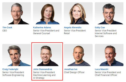 苹果AI负责人已晋升高级副总裁 进入执行管理团队
