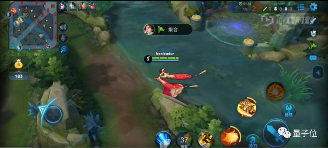 腾讯王者荣耀AI论文首次曝光：五AI王者局开黑与人类战队打成平手