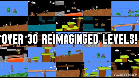 玩家用《超级马里奥64》重制《超级马里奥兄弟》