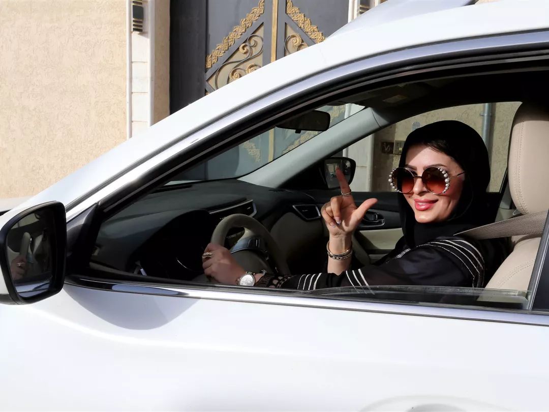 沙特女司机来了