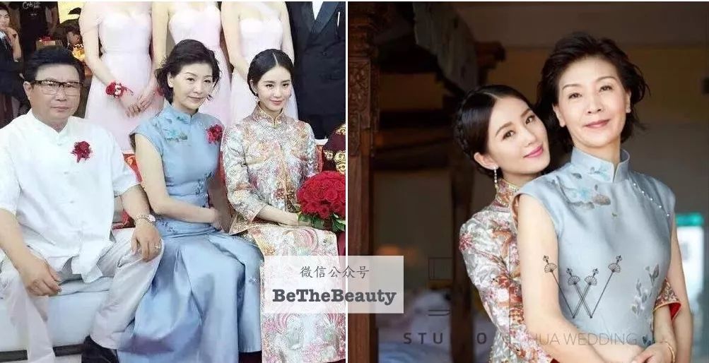 刘诗诗和妈妈和全家这么综合着看,不难发现刘诗诗也是基因重组专家