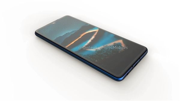 华为P30高清渲染图曝光：水滴屏设计/保留3.5mm接口