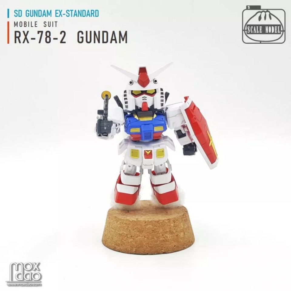 q版 rx-78-2 gundam 元祖 高达 | 科幻模型