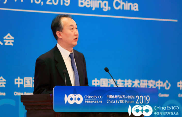 国家能源局李冶:鼓励车企参与充电服务,未来将健全充电基础设施标准体系 | 电动汽车百人会 2019