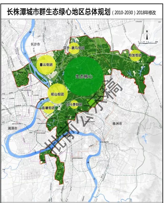 定了!涉及44万人利益的长株潭"绿心"最新规划出炉.