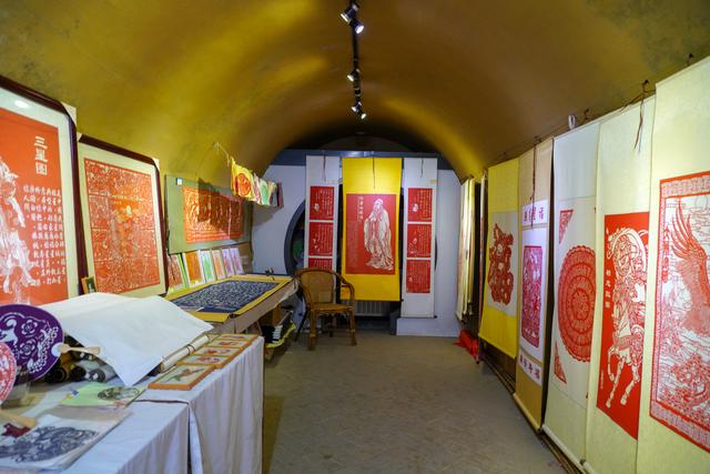 捶草印花、黑色剪纸、非遗陕州惊艳了女儿的寒假