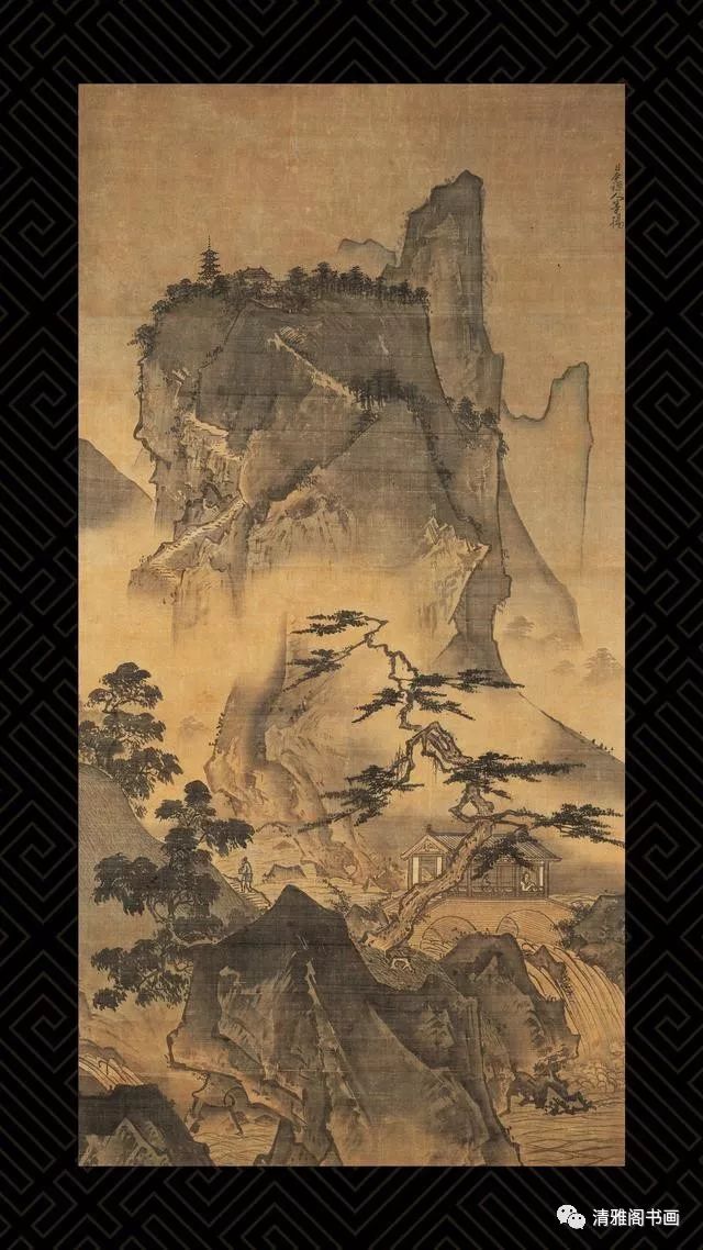 价值过亿的日本十五世纪的山水画，还真是学到了中国的精髓了__凤凰网
