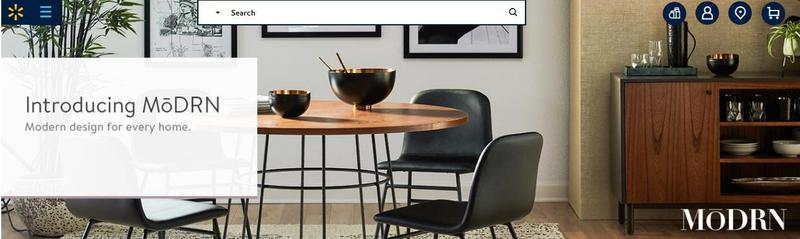 最前线丨迟到两年，沃尔玛终于推出家具类自有品牌MoDRN