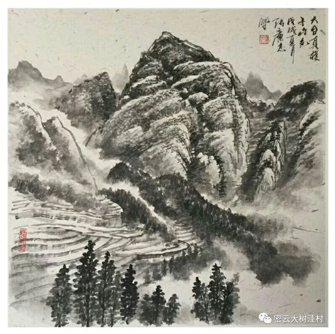阳光使者 | 绿树村边合,青山郭外斜的小山村