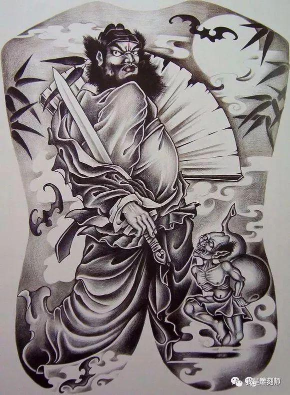 手彫り 核彫刻「鍾馗捉鬼」 手 オブジェ 置物