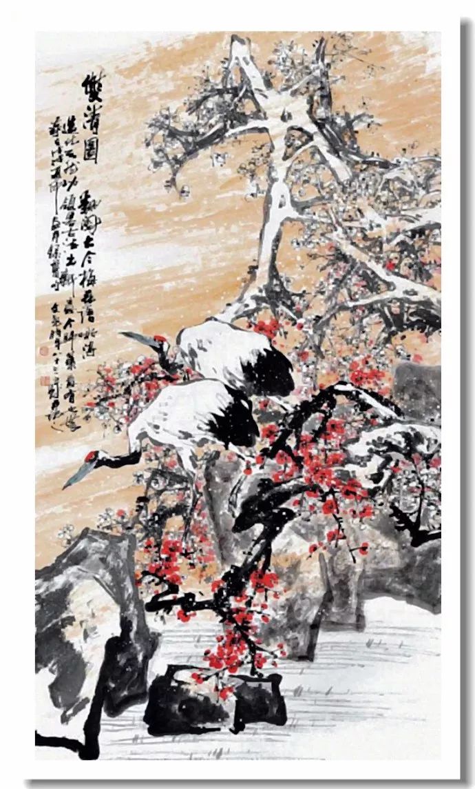 沉雄朴茂--梁文尧大写意花鸟画作品欣赏