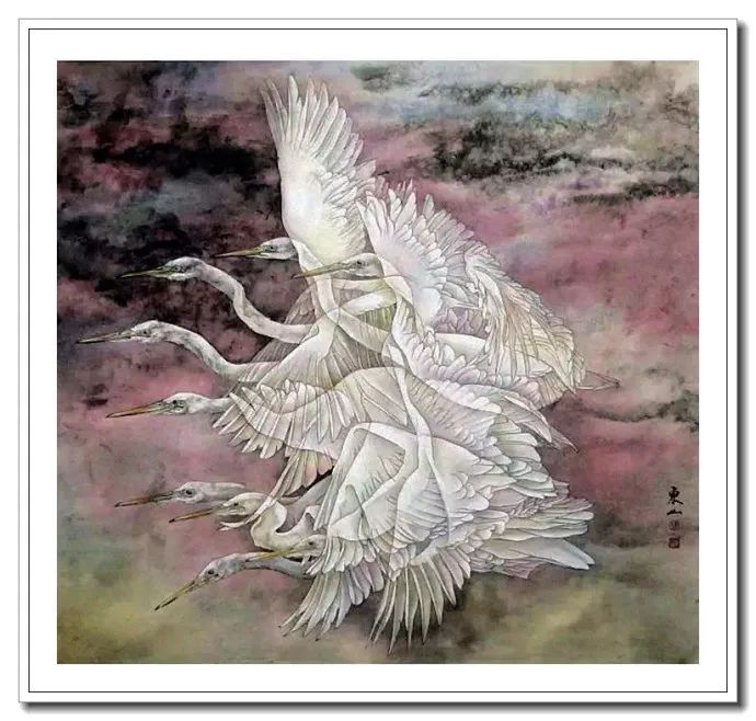 以工写神--陈东山工笔花鸟画