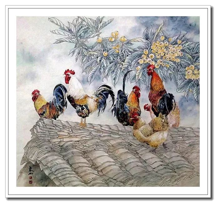 以工写神--陈东山工笔花鸟画