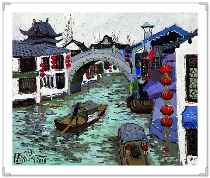 稚雅高洁--庞均油画