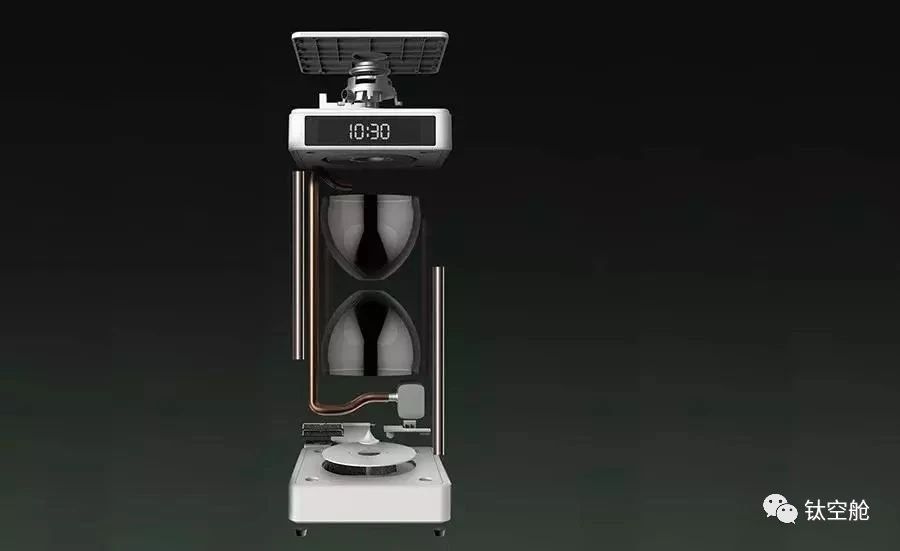 颠覆牛顿定律，水滴脱离地心引力逆流而上， 这台时光沙漏净化器逆了天了｜智慧星球