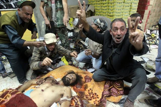 英勇帅气的卡扎菲五子穆塔西姆, 死前的表现赢得了世人的尊敬
