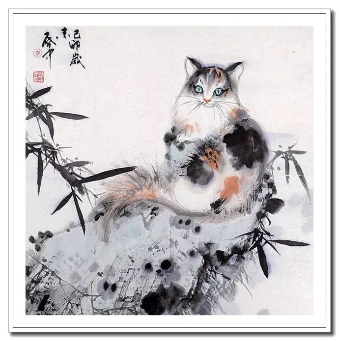 粗犷苍拙--伍启中花鸟动物画