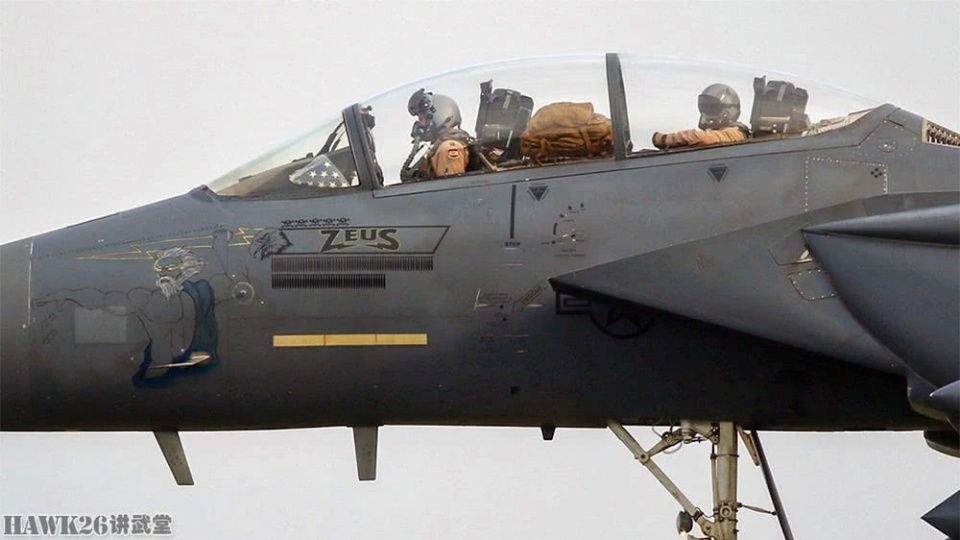 看f-15e个性化涂装 重新认识美军\